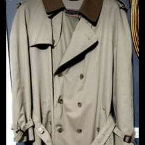 Stafford Double Breasted Belted Trench Coat.